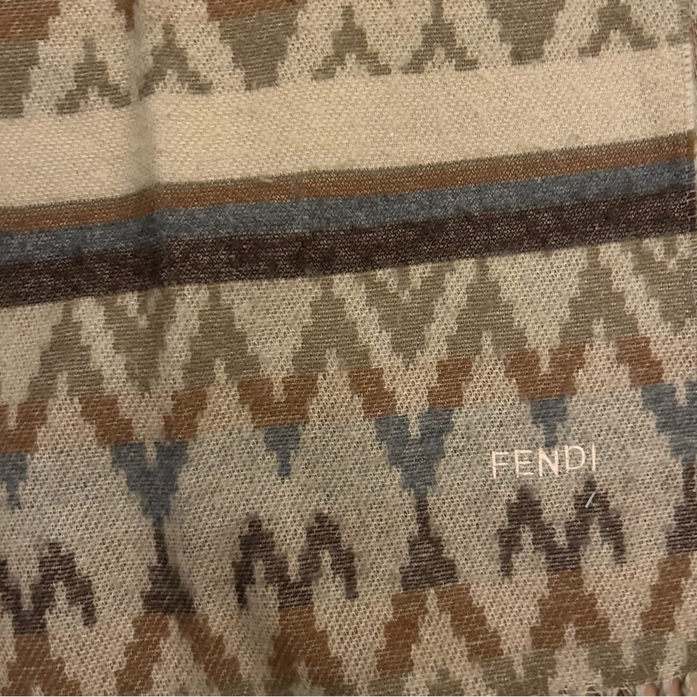 Fendi Patterned Scarf